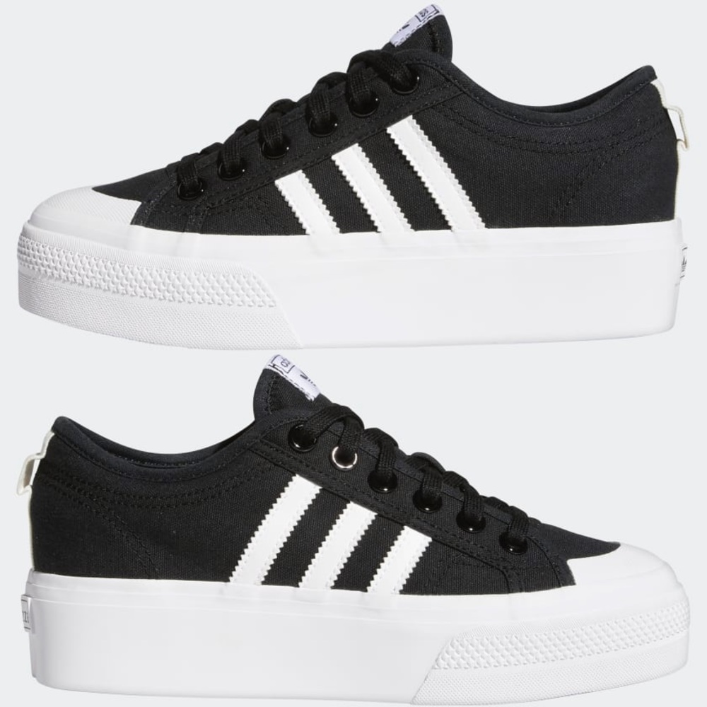 ADIDAS NIZZA PLATFORM SHOES